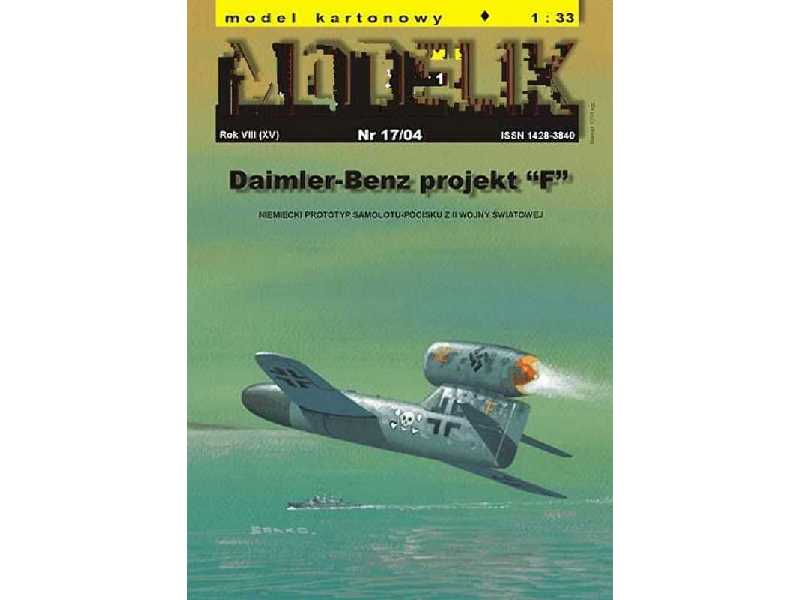 DAIMLER-BENZ projekt F niemiecki samolot-pocisk (prototyp) z II  - image 1