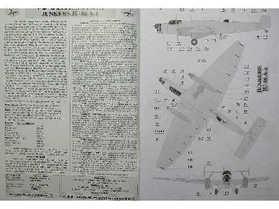 JUNKERS JU-86 A1 niemiecki samolot bombowy z II wojny światowej - image 3