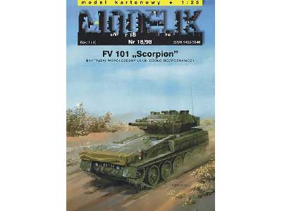 FV 101 SCORPION współczesny brytyjski lekki czołg rozpoznawczy - image 1