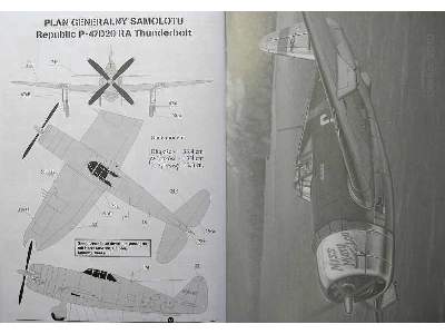 P-47D 20RA Thunderbolt amerykański samolot myśliwski z II wojny  - image 3