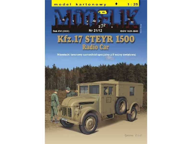 STEYR 1500 Funkkraftwagen Niemiecki samochód specjalny (obsługi  - image 1