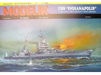 USS INDIANAPOLIS amerykański ciężki krążownik z II wojny światow - image 2
