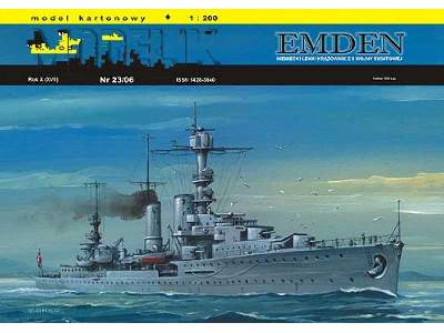 EMDEN Niemiecki lekki krążownik z II Wojny Światowej - image 1