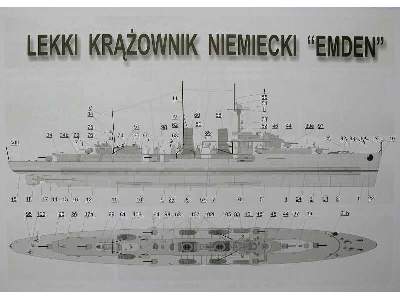 EMDEN Niemiecki lekki krążownik z II Wojny Światowej - image 9