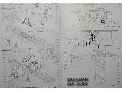 GRUMMAN J2F/OA-1 DUCK amerykański samolot-amfibia z II wojny św. - image 7