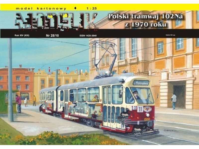 102Na polski tramwaj miejski z 1970 roku - image 1 102Na polski tramwaj miejski z 1970 roku - image 1