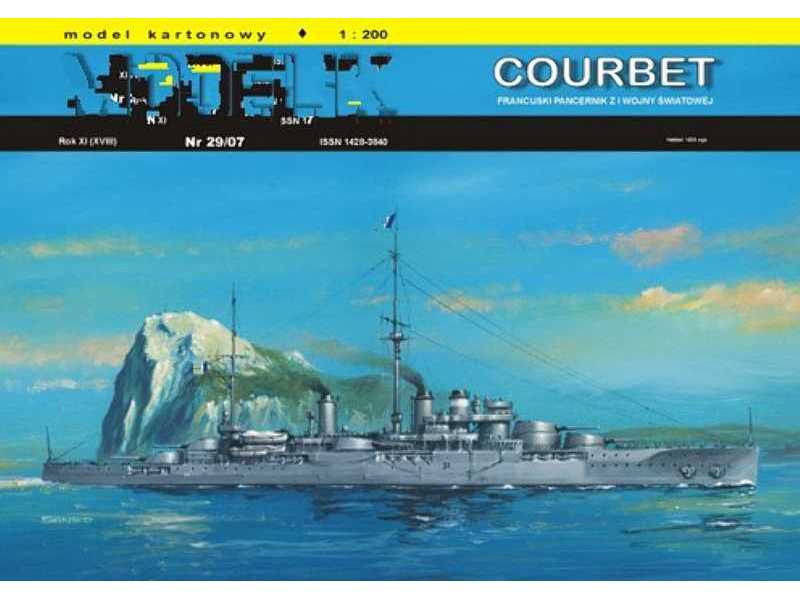 COURBET Francuski pancernik z I Wojny Światowej - image 1