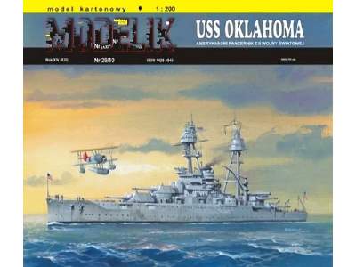 USS OKLAHOMA amerykański pancernik z II wojny swiatowej - image 1