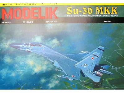 SUCHOJ Su-30 MKK rosyjski współczesny wielozadaniowy samolot boj - image 3