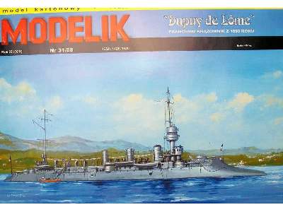 DUPUY de LOME francuski krążownik z 1890 roku - image 3