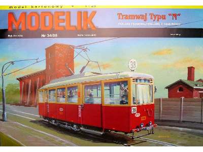 TRAMWAJ TYP N polski tramwaj miejski z 1948 roku - image 3
