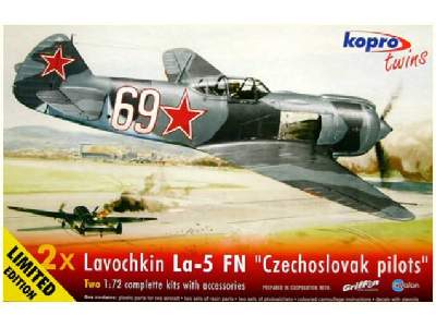 Lavochkin La-5FN "Czechoslovak pilots" - 2 models! - image 1