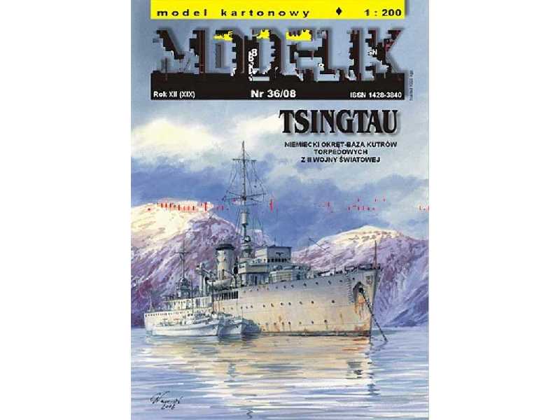 TSINGTAU niemiecki okręt-baza kutrów torpedowych z II wojny świa - image 1