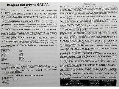 Rosyjska Ciężarówka GAZ AA - image 7