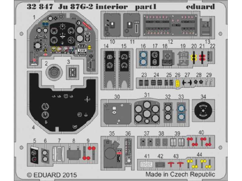 Ju 87G-2 interior 1/32 - Trumpeter - image 1