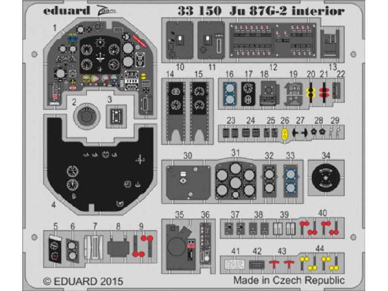 Ju 87G-2 interior 1/32 - Trumpeter - image 1