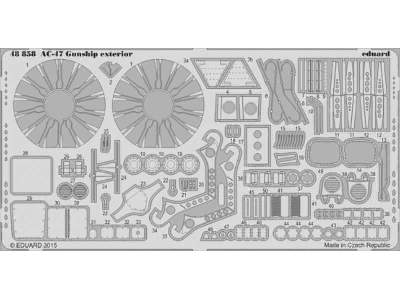 AC-47 Gunship exterior 1/48 - Revell - image 1