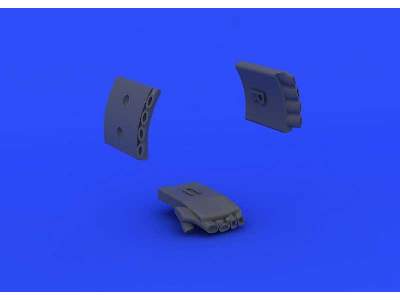 Fw 190A exhaust stacks 1/72 - Eduard - image 4