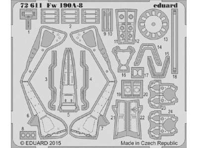 Fw 190A-8 1/72 - Eduard - image 1