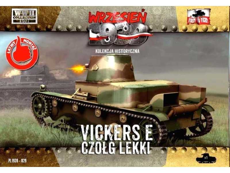 Vickers - single turret light tank - image 1