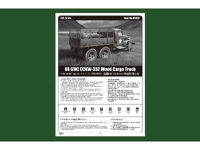 US GMC CCKW-352 Wood Cargo Truck  - image 5