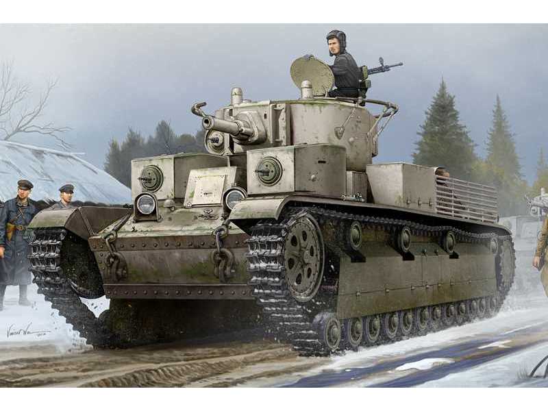 T-28 - nitowany - sowiecki czołg średni  - image 1