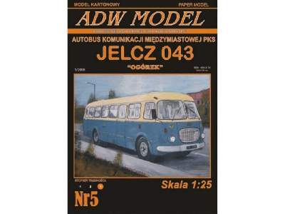 Autobus komunikacji międzymiasyowej Jelcz &quot;Ogórek&quot; 043 - image 1