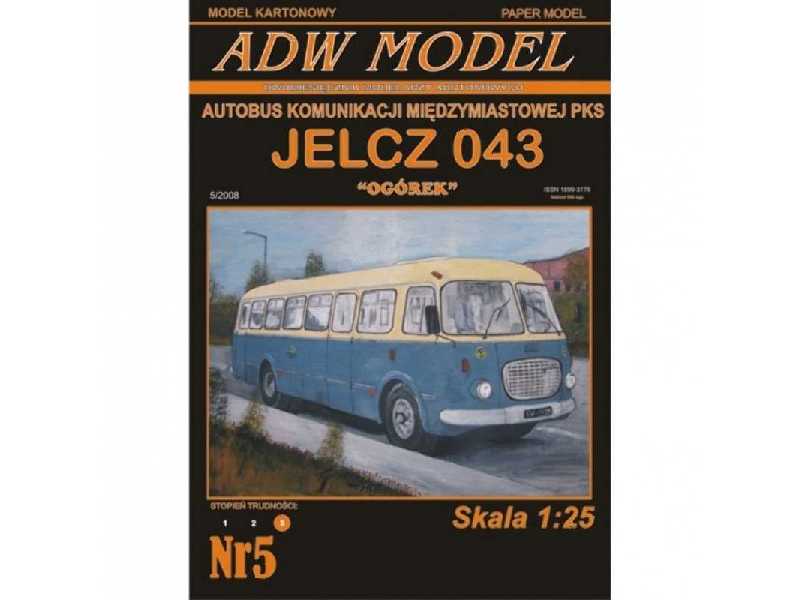 Autobus komunikacji międzymiasyowej Jelcz &quot;Ogórek&quot; 043 - image 1