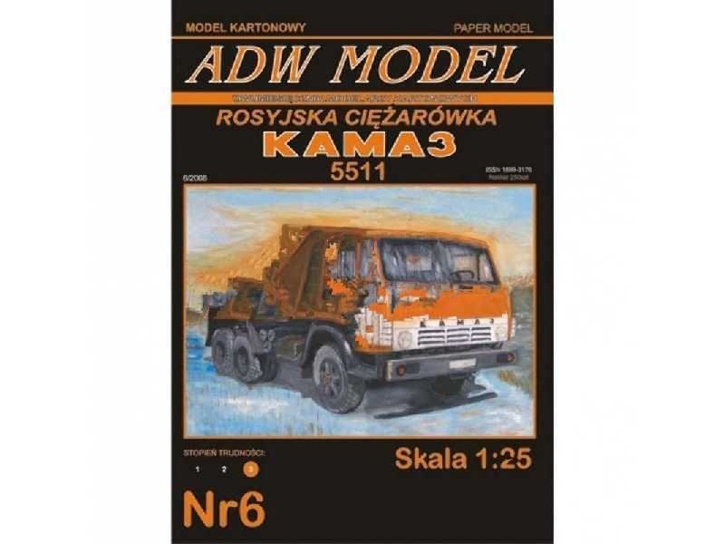 Rosyjska Ciężarówka Kamaz 5511 - image 1