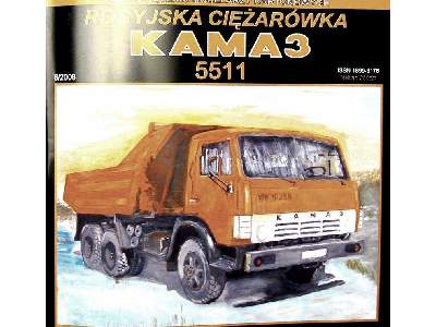 Rosyjska Ciężarówka Kamaz 5511 - image 2