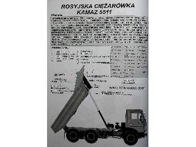 Rosyjska Ciężarówka Kamaz 5511 - image 12