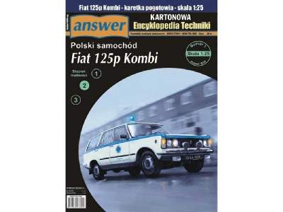 Polski Samochód Fiat 125p Kombi Karetka - image 1