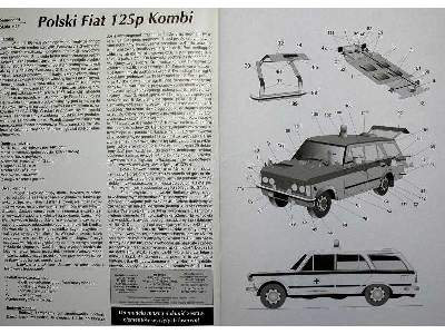 Polski Samochód Fiat 125p Kombi Karetka - image 3