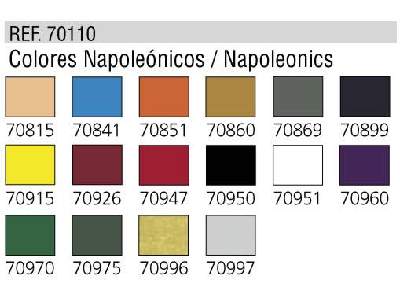 Model Color paint set Napoleonics - 16 units - image 2