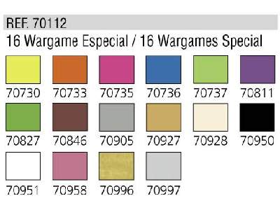 Model Color paint set Wargames Special - 16 units - image 2