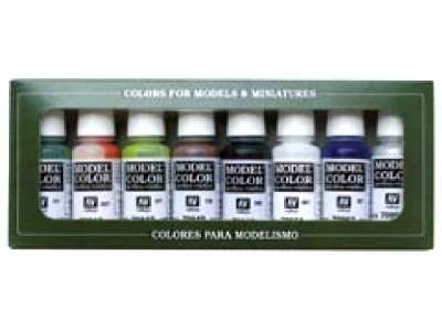 Model Color paint set Wargames Basics - 8 units  - image 1