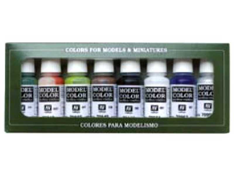 Model Color paint set Wargames Basics - 8 units  - image 1