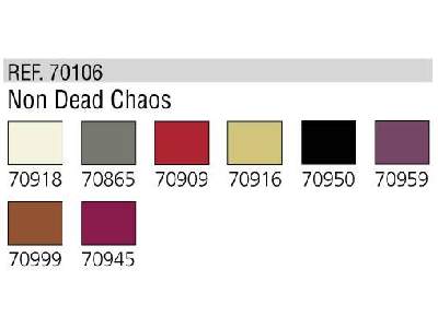 Model Color paint set Non Dead Chaos - 8 units  - image 2