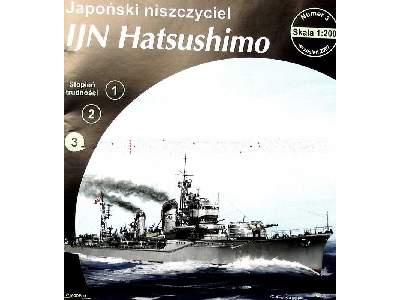 Japoński niszczyciel IJN Hatsushimo - image 2