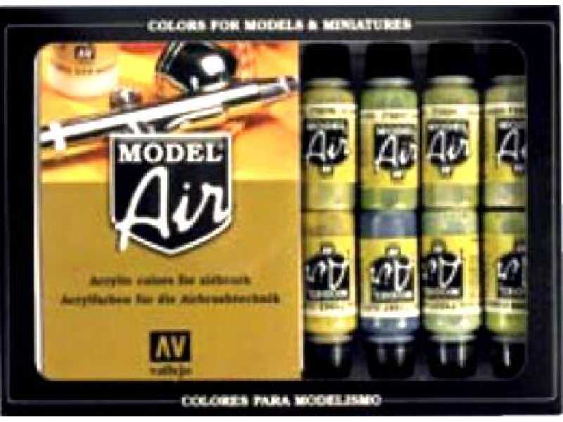 Model Air paint set WWII German - 16 units - image 1