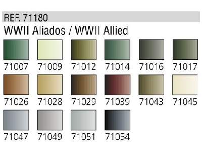 Model Air paint set WWII Allies - 16 units - image 2
