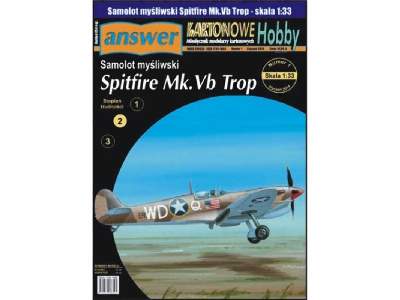 Samolot myśliwski Spitfire Mk.Vb Trop - image 1
