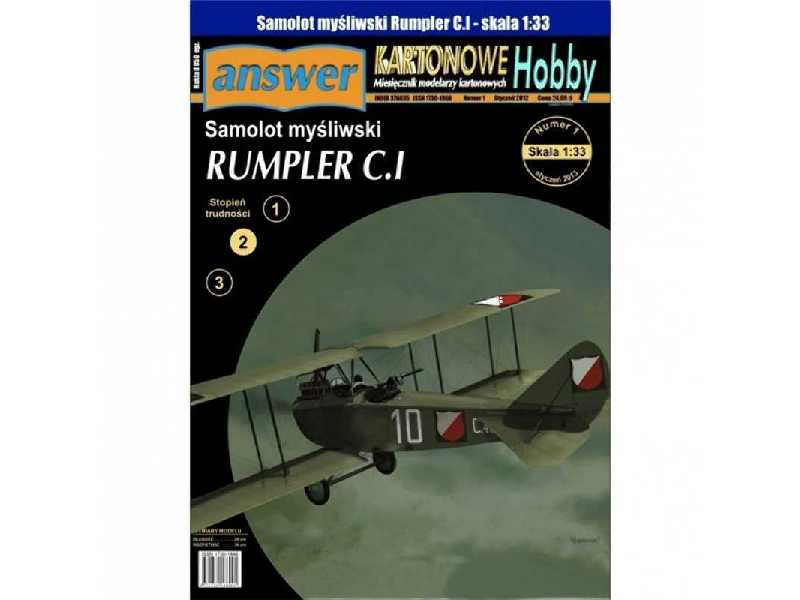 Samolot myśliwski Rumpler C.I - image 1