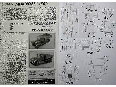 Niemiecka ciężarówka Mercedes L4500 ciężarówka - image 6