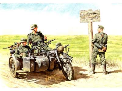 German motorcyclists, 1940-1943 - image 1