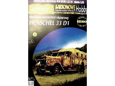 Niemiecki samochód ciężarowy Henschel 33 D1 - image 2