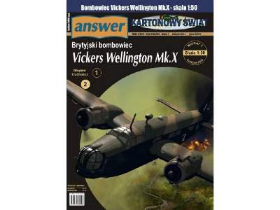 Brytyjski bombowiec Vickers Wellington Mk. X - image 1