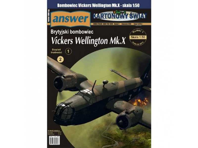 Brytyjski bombowiec Vickers Wellington Mk. X - image 1