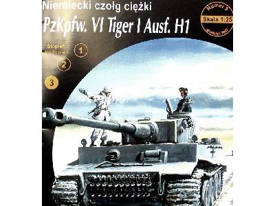 Niemiecki czołg ciężki PzKpfw. VI Tiger I Ausf. H1 - image 2