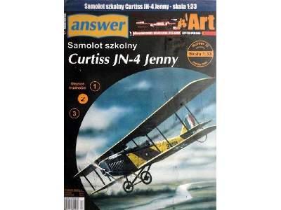 Samolot szkolny Curtiss JN-4 Jenny - image 1